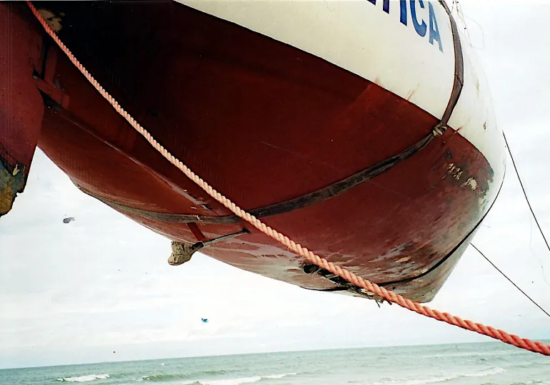 Baltica na dźwigu