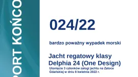 Raport Państwowej Komisji Badania Wypadków Morskich - Delphia 24