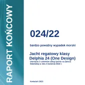 Raport Państwowej Komisji Badania Wypadków Morskich - Delphia 24